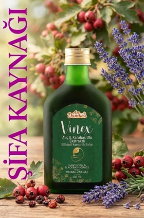 İkili Set Doğal Fermente Alıç Sirkesi  2 x 200 ml | Avantajlı Ekonomik Fermente Sirke Paketi