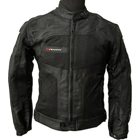 VENOM MOTOSİKLET CEKETİ DYNAMIC LADY SİYAH