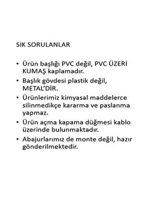 Vinner Gard Statik Eskitme Dikey Kristal Abajur - Sarı Kırçıl