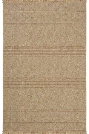 Seyran Loopy 620 Bej Halı Ince Mutfak Kilim Salon Kesme Halı Yolluk