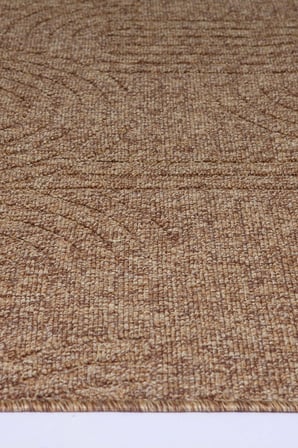 Seyran Loopy 623 Kahve Halı Ince Mutfak Kilim Salon Kesme Halı Yolluk