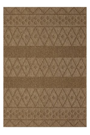Seyran Loopy 620 Kahve Halı Ince Mutfak Kilim Salon Kesme Halı Yolluk