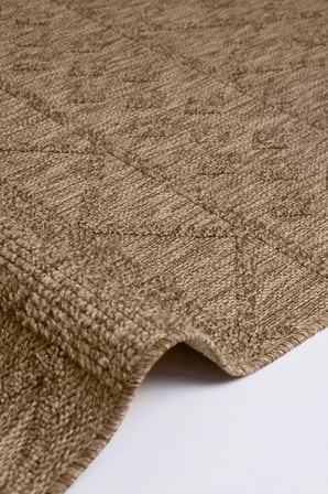 Seyran Loopy 620 Kahve Halı Ince Mutfak Kilim Salon Kesme Halı Yolluk