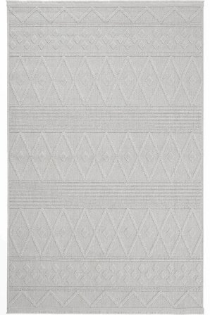 Seyran Loopy 620 Krem Halı Ince Mutfak Kilim Salon Kesme Halı Yolluk