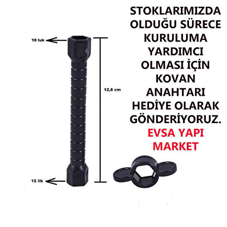 Venita Beyaz Spiralli Arıtmalı Mutfak Batarya Çift Fonksiyonlu