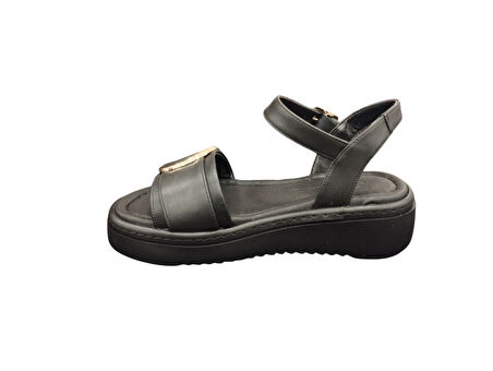 Ventes 581610Z Toka Detaylı 4 cm Topuk Boyu Günlük Kadın Sandalet