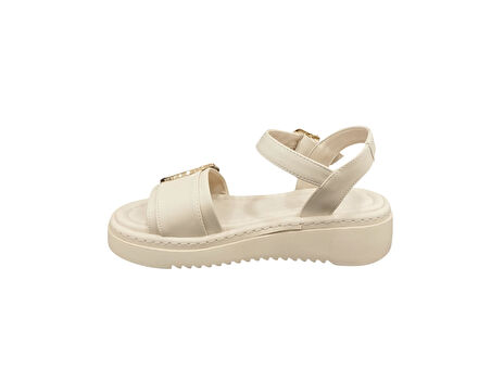 Ventes 581610Z Toka Detaylı 4 cm Topuk Boyu Günlük Kadın Sandalet