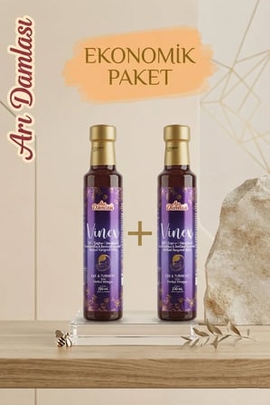 İkili Set Doğal Fermente Enginar+Devedikeni+Karahindiba Sirkesi  2 x 200 ml | Avantajlı Ekonomik Fermente Sirke Paketi