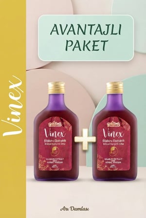 İkili Set Doğal Fermente Gilaburu 2 x 200 ml | Avantajlı Ekonomik Fermente Sirke Paketi
