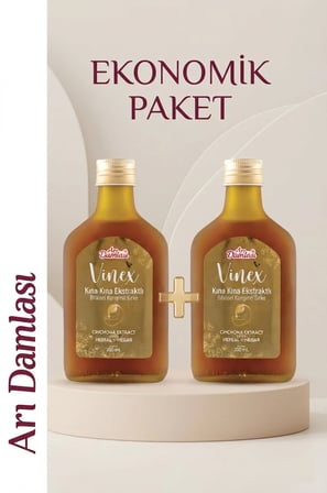 İkili Set Doğal Fermente Kına Kına 2 x 200 ml | Avantajlı Ekonomik Fermente Sirke Paketi