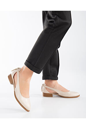 Volpen Cilt Kısa Topuk Ayakkabı Mint Yeşil