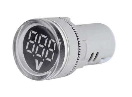 DİJİTAL VOLTMETRE AC 50V-500V - BEYAZ