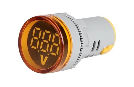 DİJİTAL VOLTMETRE AC 50V-500V - SARI
