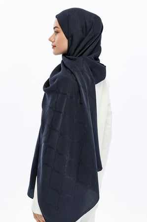 Valentino Orlandi Alia Serisi Monogram Desen Şal