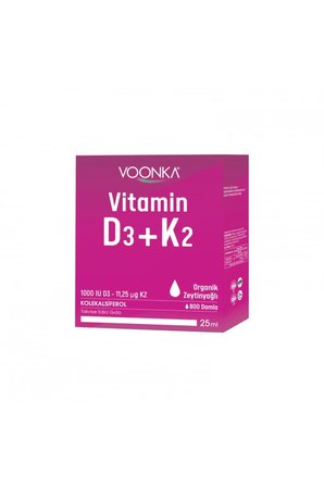 Voonka Vitamin D3+K2 Damla 25 ml
