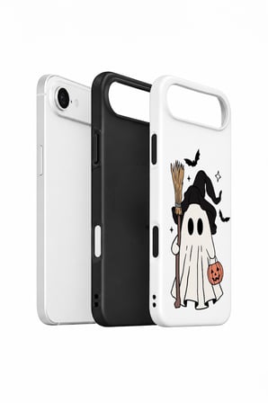 iPhone 17 Air Vorian Çift Katmanlı Little Witch Ghost Kılıf
