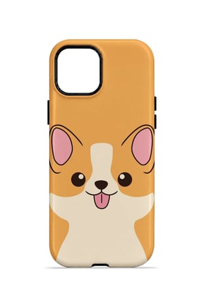 iPhone 12 Pro Vorian Çift Katmanlı Corgili Kılıf