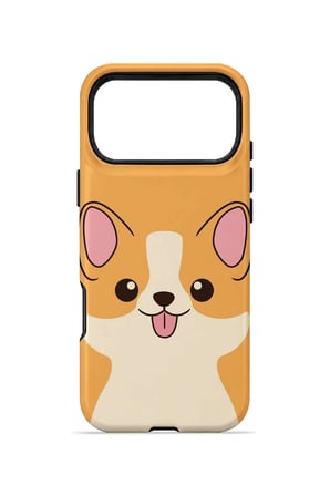 iPhone 18 Pro Max Vorian Çift Katmanlı Corgili Kılıf