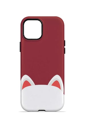 iPhone 14 Plus Vorian Çift Katmanlı Kedi Kulaklı Kılıf