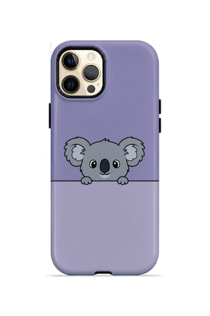 iPhone 12 Pro Max Vorian Çift Katmanlı Saklanan Koalalı Kılıf