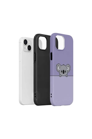 iPhone 14 Plus Vorian Çift Katmanlı Saklanan Koalalı Kılıf