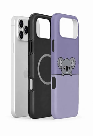 iPhone 17 Pro Max Vorian MagSafe Çift Katmanlı Saklanan Koalalı Kılıf