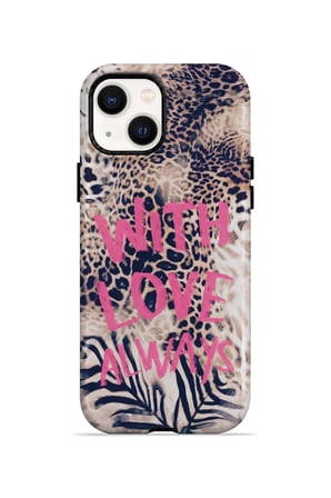 iPhone 14 Plus Vorian MagSafe Çift Katmanlı Wild Love Kılıf