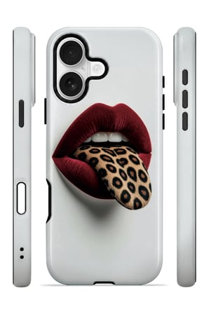 iPhone 16 Plus Vorian MagSafe Çift Katmanlı Leopar Dudak Kılıf