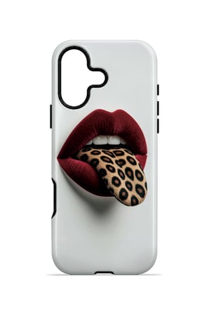 iPhone 16 Plus Vorian MagSafe Çift Katmanlı Leopar Dudak Kılıf