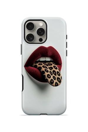 iPhone 16 Pro Max Vorian Çift Katmanlı Leopar Dudak Kılıf