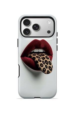 iPhone 17 Pro Vorian MagSafe Çift Katmanlı Leopar Dudak Kılıf