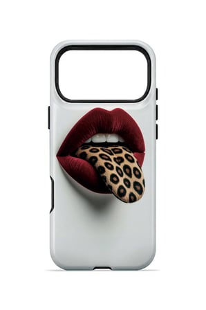 iPhone 17 Pro Vorian MagSafe Çift Katmanlı Leopar Dudak Kılıf