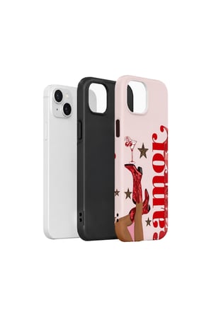 iPhone 14 Plus Vorian Çift Katmanlı Amour Leopar Kılıf
