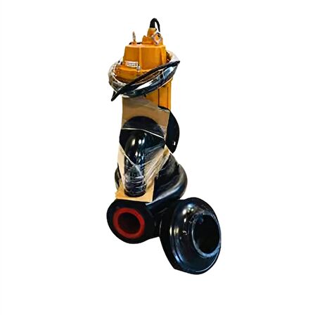 W1500C-8" 20 HP 380v 1450 Devir Parçalayıcılı Tıkanmaz Pis Su Foseptik Dalgıç Pompa