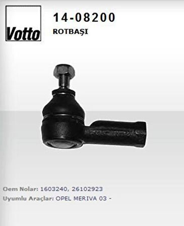 Votto 14-08200 Rot Başı Meriva 99-02 1603240