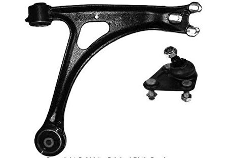 Votto 26-09501 Sag Salıncak-Rotilli Volkswagen Golf 03-06 A3 97-03 Leon 02-05 8N0407152D