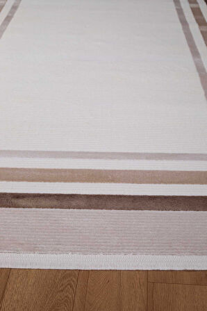 Voyage %100 Akrilik Yumuşak Dokulu Halı Kilim Salon Mutfak Koridor Yolluk Dokuma Makine Halısı