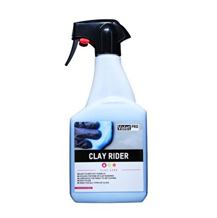 Valet Pro Clay Rider Kil Kaydirici Sprey 500ml.