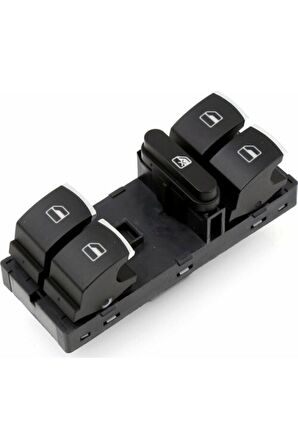 Volkswagen Golf6 2010 - 2013 Cam Düğmesi Nikelajlı - 5K4959857D