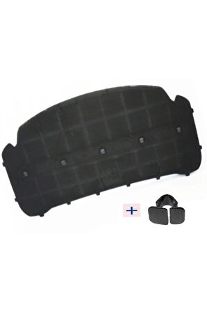 Volkswagen Caddy 2004-2011 Kaput İzolasyon Keçesi Klipsli - 1T0863831B