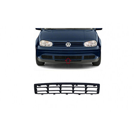 Volkswagen Golf4 1998 - 2004 Orta Izgara - 1J0853677D