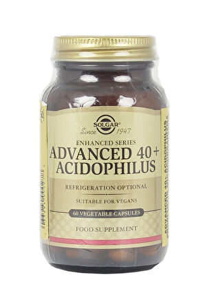 Advanced 40+ Acidophilus 60 Kapsül