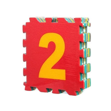Delux Serisi Zemin Koruyucu Çocuk Gelişimi Oyun Odası YerMatı 9 Parça Sayılar Puzzle Yer Matı