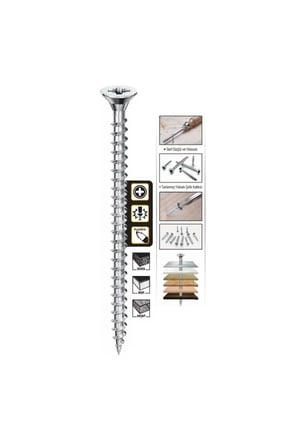 5x50 Sunta Vidası 200lü Paket