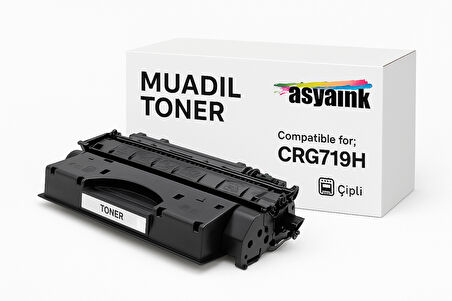 Canon MF-411dw CRG719H Muadil Toner Çipli 6400sf Asyaink