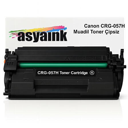 Canon MF-445dw CRG057H Muadil Toner Çipsiz 10.000 Sayfa Asyaink