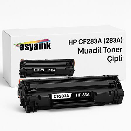 HP M225dn CF283A Muadil Toner Çipli 1600 Sayfa Asyaink