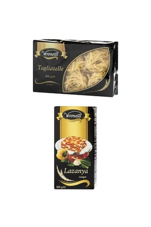 Veronelli Makarna Lazanya+Tagliattelle 500 Gr x 1 Adet