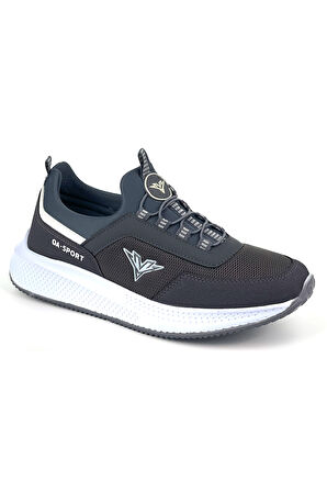 Erkek Füme Bağcıksız Esnek Çok Hafif Günlük Sneaker Spor Ayakkabı
