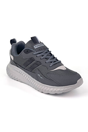 Erkek Füme Buz Bağcıklı Esnek Hafif Günlük Sneaker Spor Ayakkabı